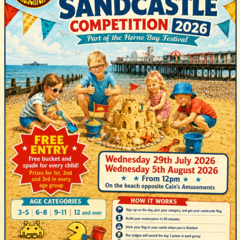 Herne Bay Sandcastle Competition copy