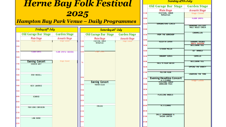 venue progs Hampton Bay venue progs Hampton Bay