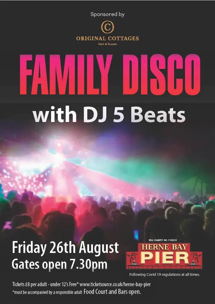 Music on the Pier with DJ5 Family Disco